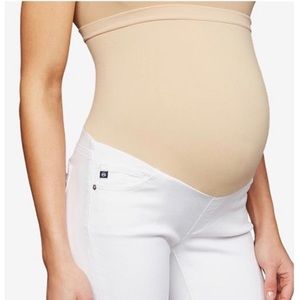 AG Maternity White Skinny Jeans 30R